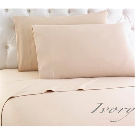 Shavel MFNSSQNIVY Micro Flannel Ivory Queen Sheet Set